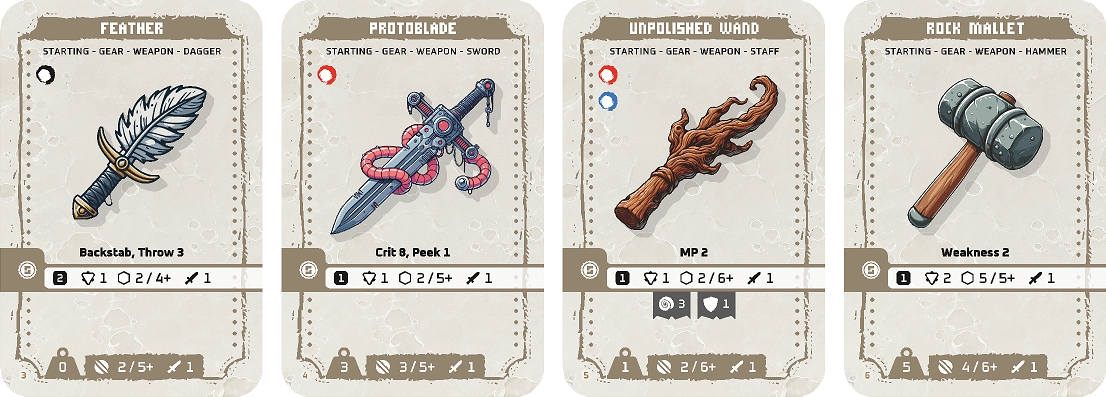 start weapon